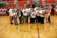 CV Girls Basketball Senior Night